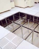 Aluminum raised floor system