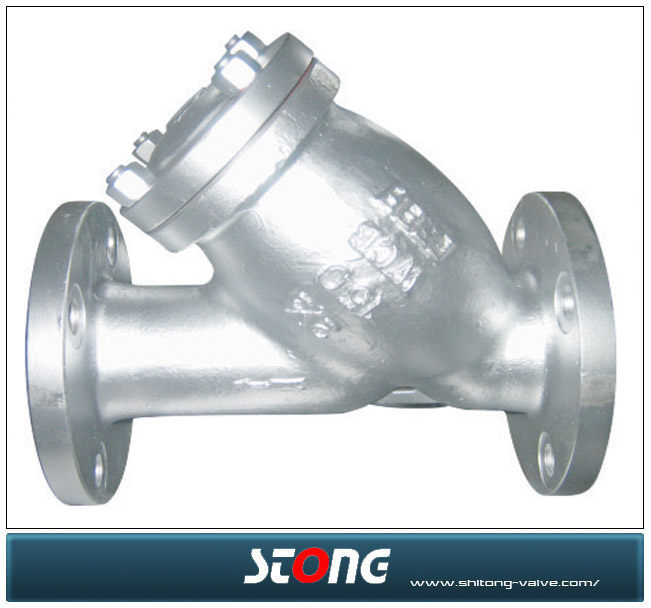 cast steel Y-Strainer(oil strainer, y type strainer)