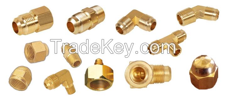 BRASS FLARE FITTINGS FOR AC AND REFRIGATIONS