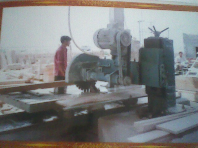 stone edge cutting machine