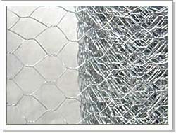 Hexagonal wire netting