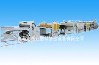 pe/pc hollow grating sheet extruder