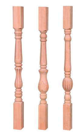 wood column