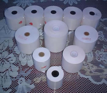 Thermal paper rolls