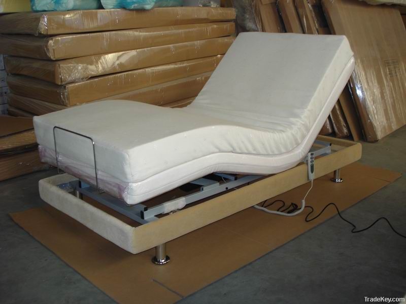 Single adjustable bed