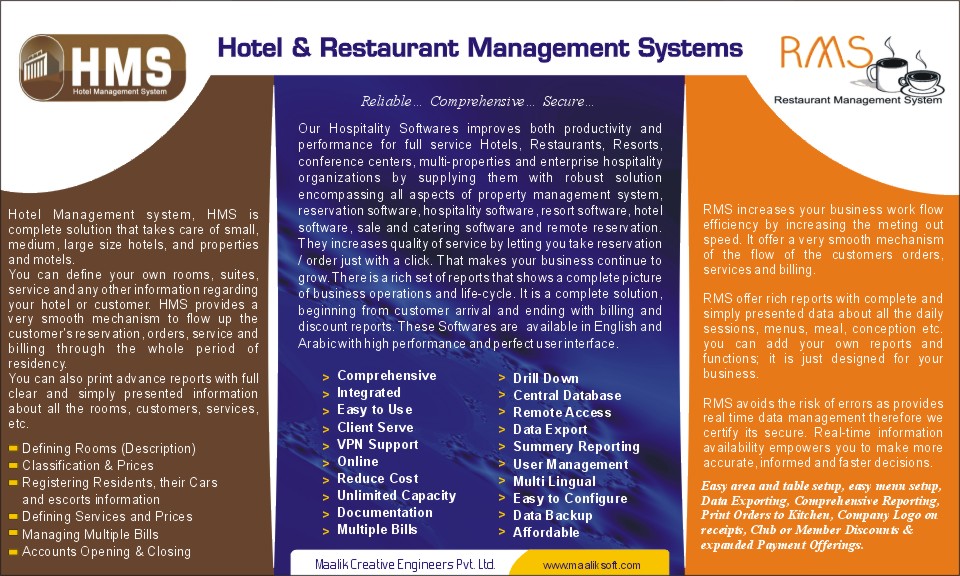 Hotel & Resturent Management System