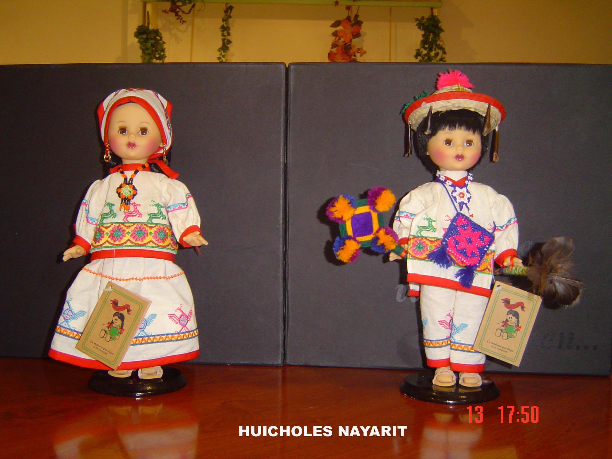 Mexican ethic dress dolls