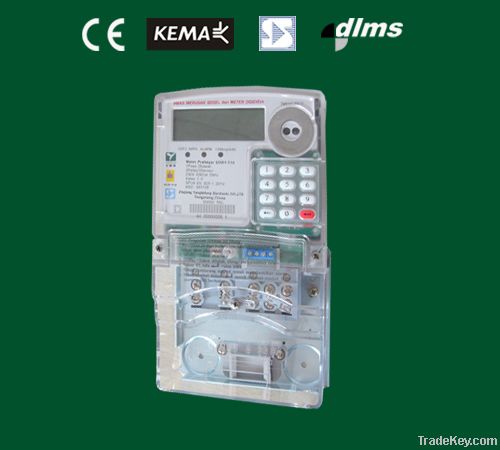Single phase two wires STS prepaid smart meter