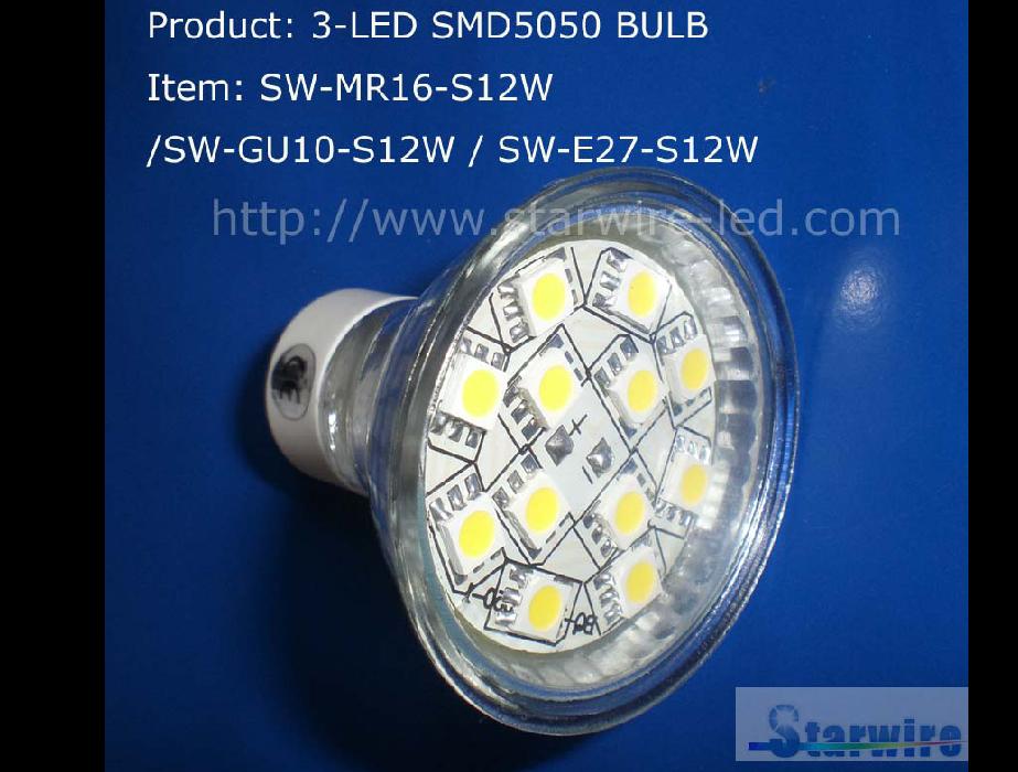 12-LED SMD5050 BULB
