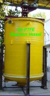 Frp, PP, PVC, PVDF, PTFE STORAGE TANKS, REACTION/PROCESS VESSELS