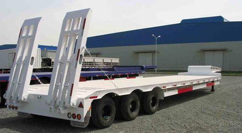 Low Flatbed Semi-Trailer