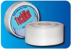Glass fiber self-adhesive tape