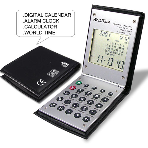 Portable leather calculator