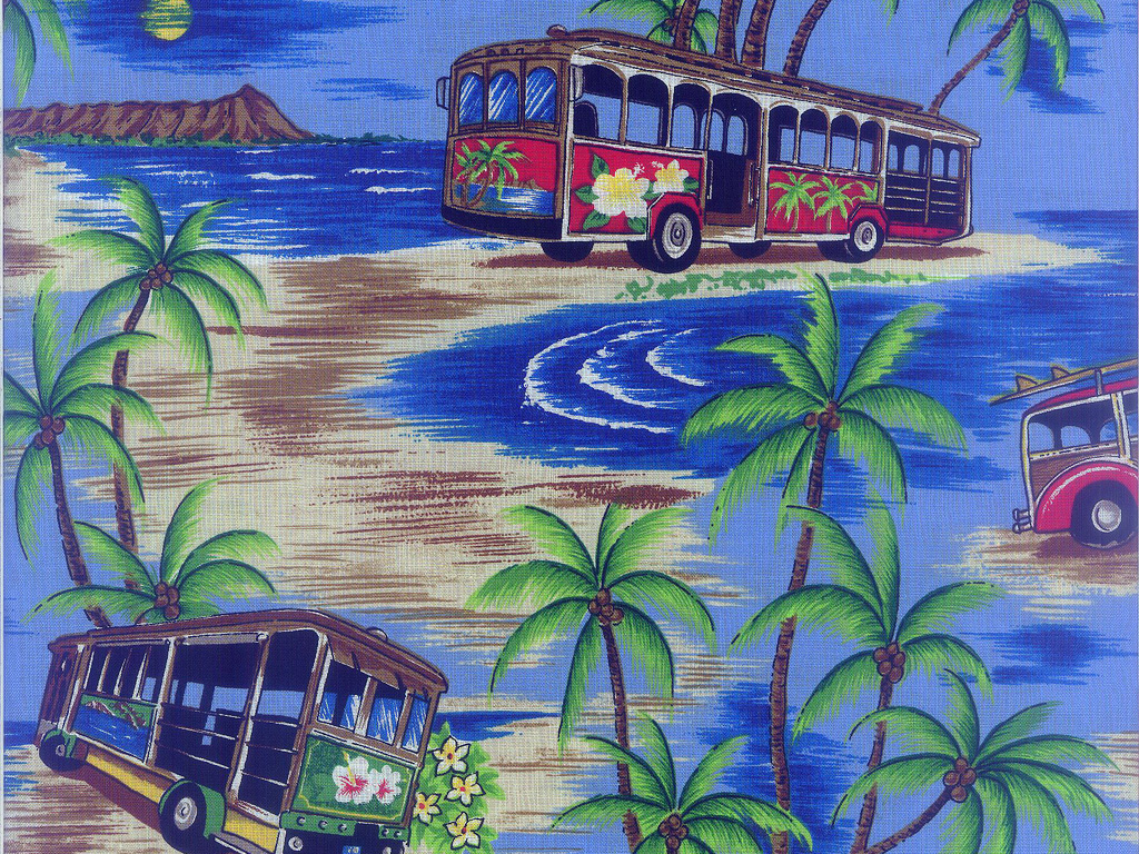 aloha shirt fabric