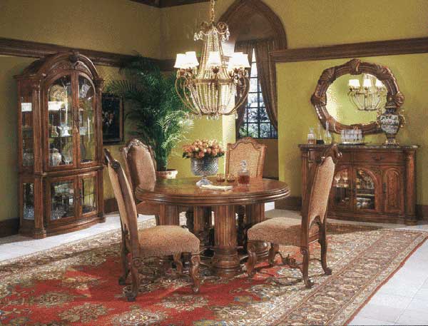 Dining Room Sets, Dining Table Chair, Cabinet, Home Wooden Furnitur(D03)