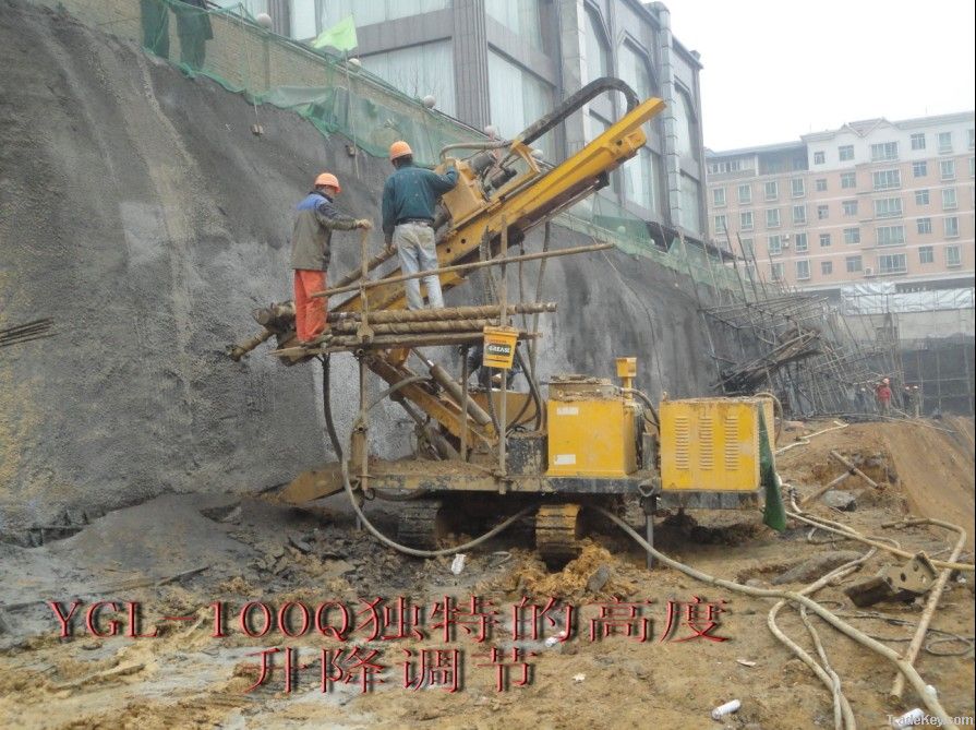 YGL-100Q full hydraulic drilling rig