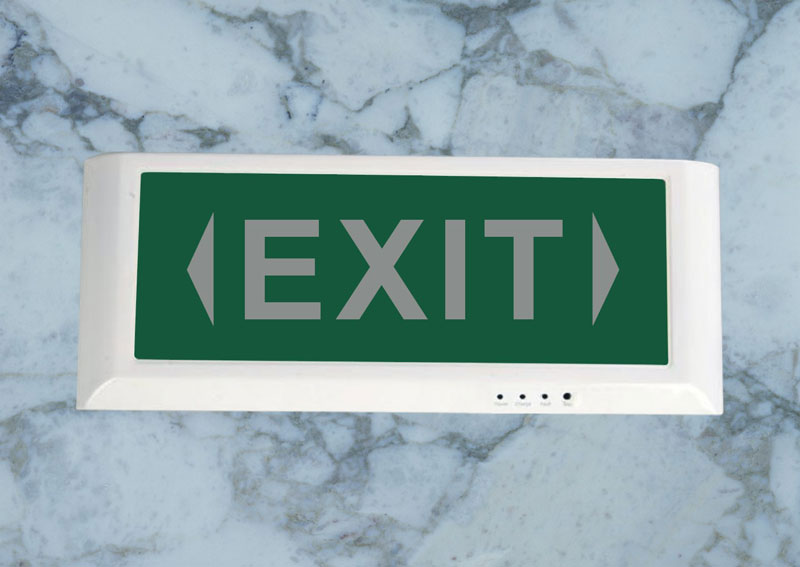 exit sign light