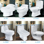 A type toilet wash down One Piece Toilets Siphonic One Piece Toilets