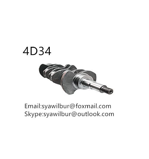 High Quality Diesel Engine Precision Casting or Forged 4D34T Crankshaft for MITSUBISHI Engine OEM ME136680