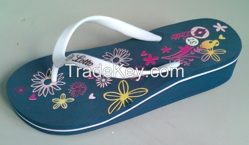 EVA SLIPPERS,  FASHION STYLE,  BEACH SLIPPER, WEDGE SLIPPERS