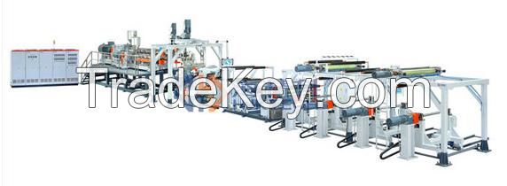 PET PLA PC Single-Screw Co-Extrusion Line