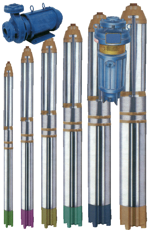 Borewell submersible pump