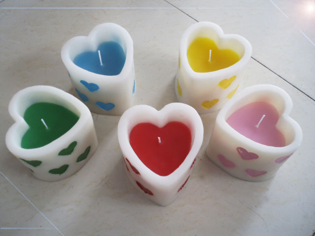 Heart Candle