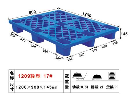 plastic pallet(1209-17)