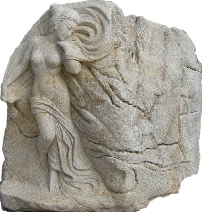 art carving from nature stone