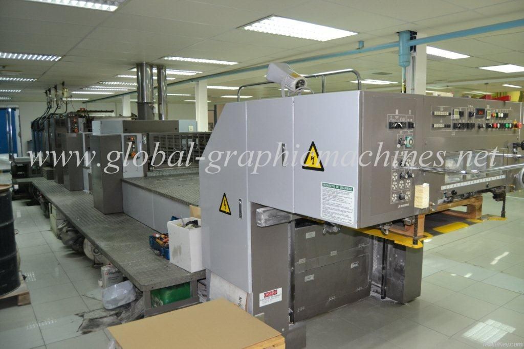 Mitsubishi Diamond 1000-5 LS  +  Coater + UV - Year 2005.