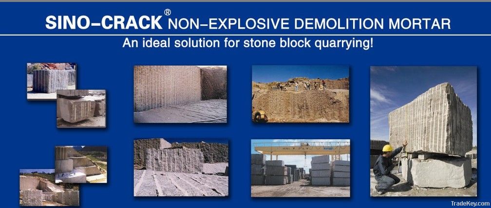 Expansive Powder for Quarrying Stone Block