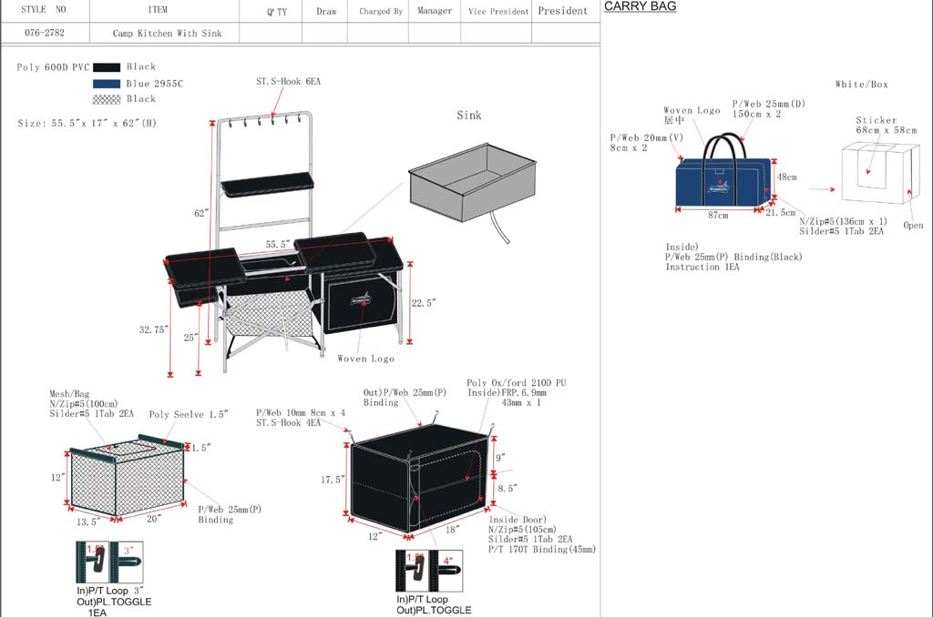 Camping Kitchen (VSL-CK001)