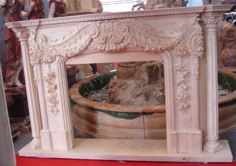 Granite/Marble Fireplace