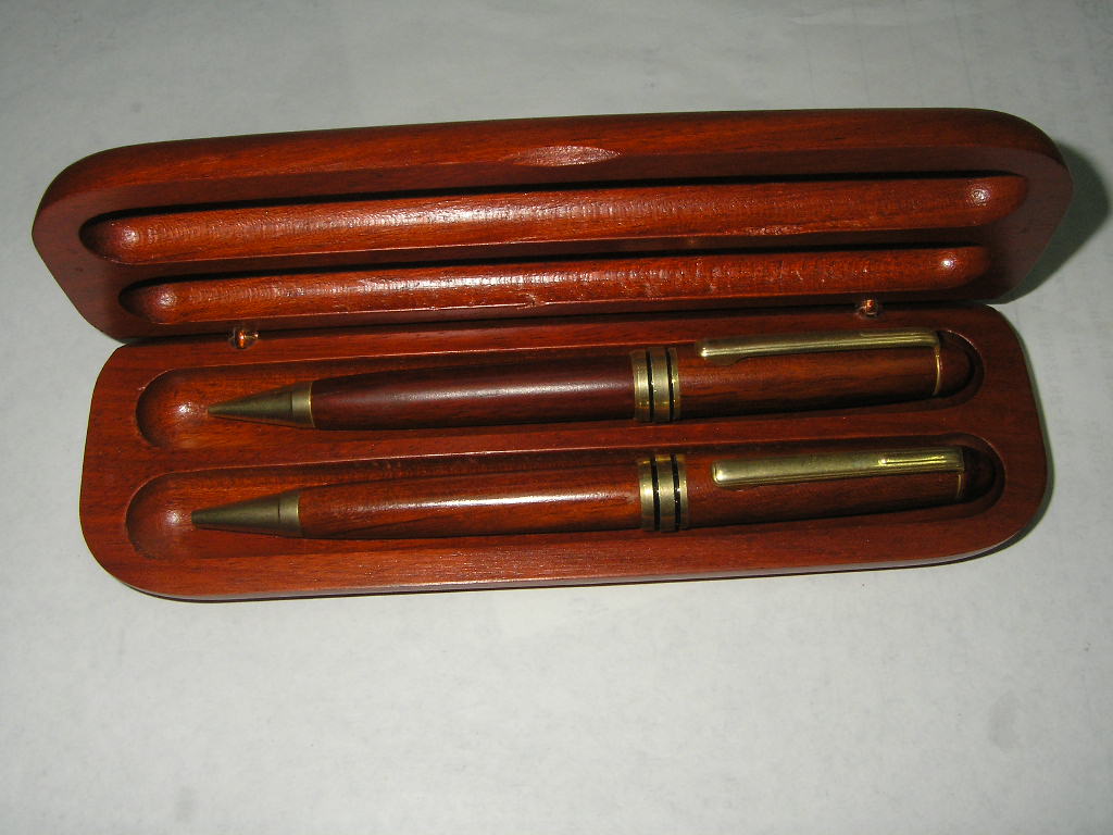 wooden pen set