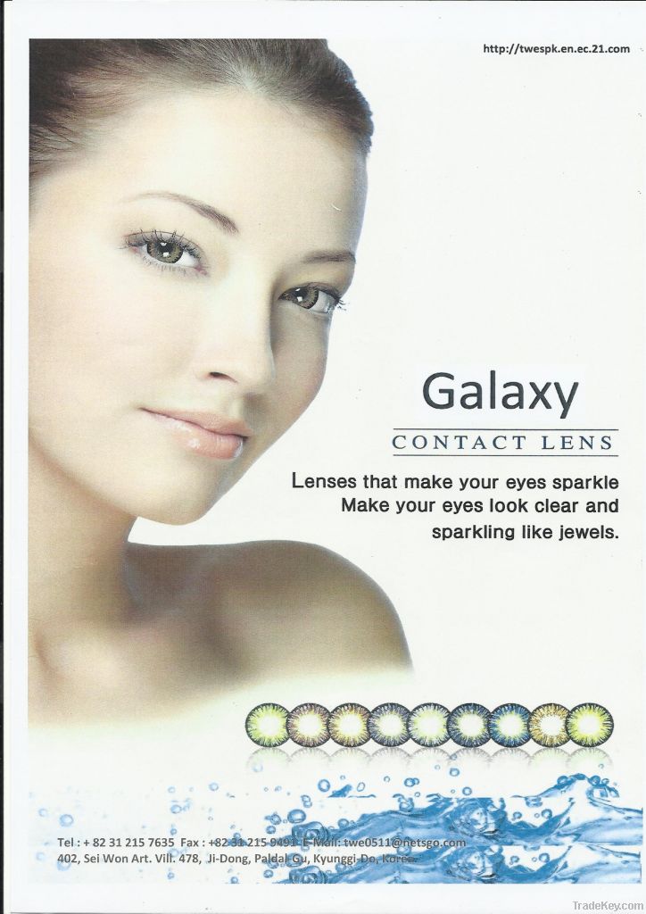 Soft Color contact lens