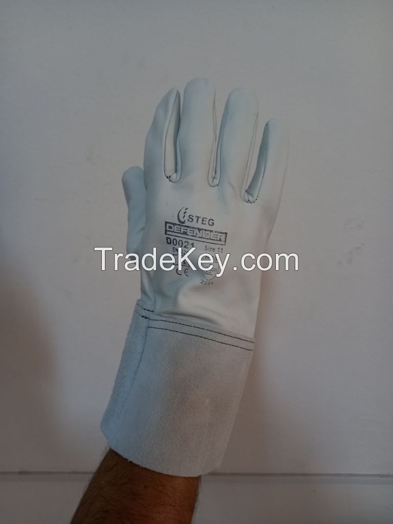 Welding gloves, Leather gloves