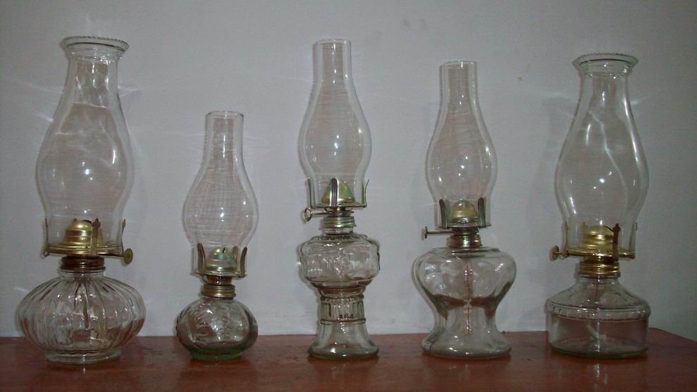 Glassl Oil  lamp/kerosene lamp