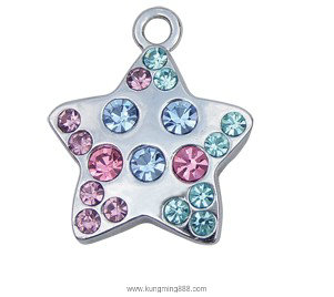 Rhinestone Pendant (Star)