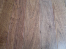 Walnut engineered wood flooring, poplar&birch plywood