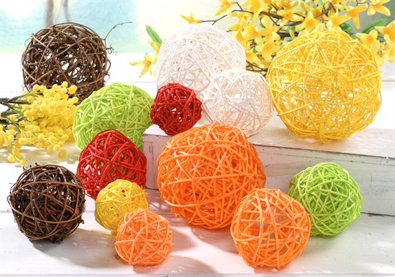 Rattan Ball Decoration