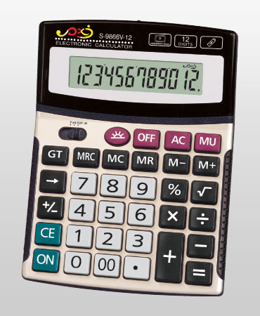 the desk-top calculator S-9866V-12
