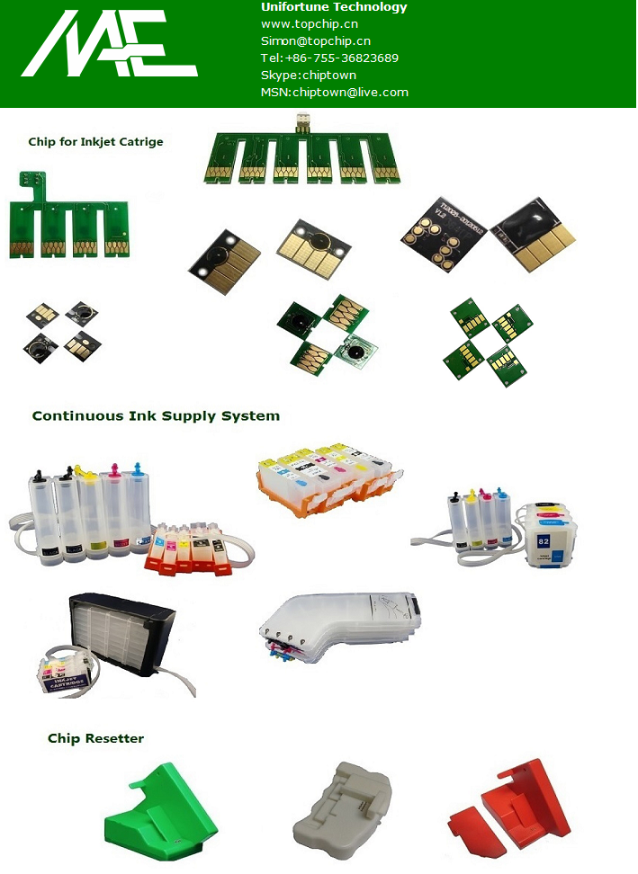 Chip for xp201,xp401 CISS and refillable cartridge