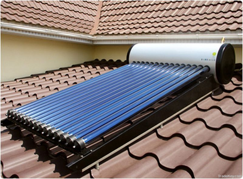 Integrative pressure solar water heater