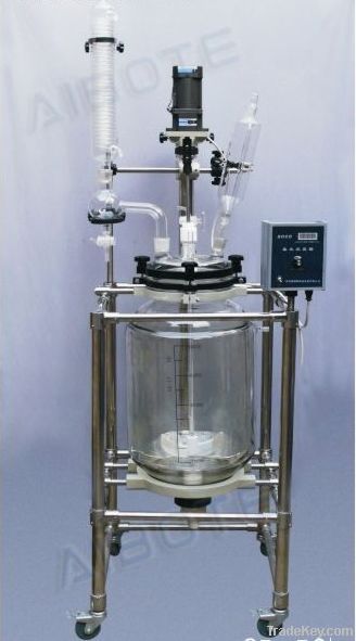 Jacketed Glass Reactor 50L