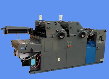 Double-color printing machine set