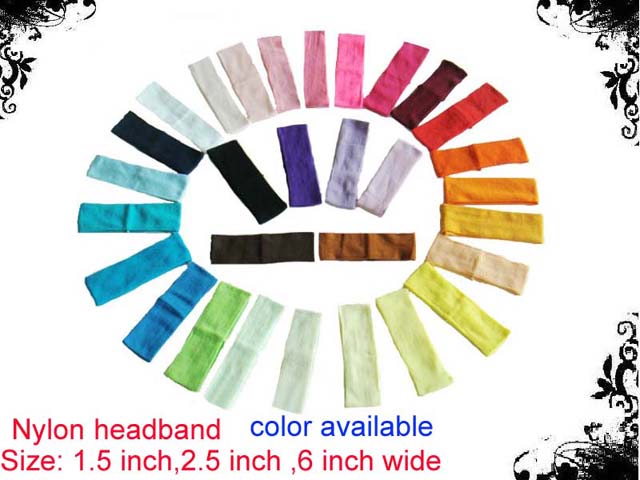nylon headband/headband/fashion accessory/Crochet headband