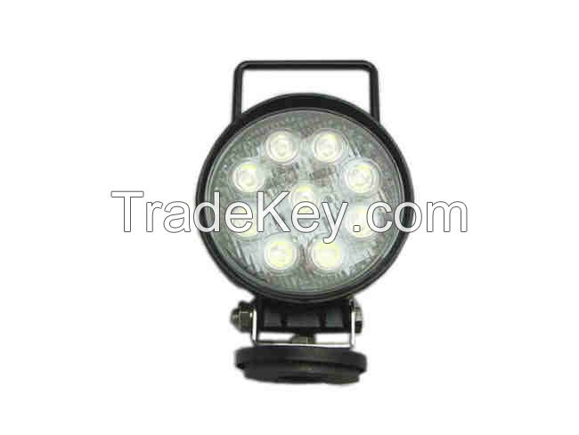 27W Epsitar LED Round Heavy Duty Powered Work Light with Handle No.ZXE