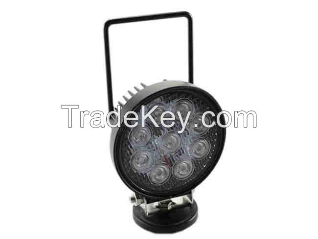 27W Epsitar LED Round Heavy Duty Powered Work Light with Handle No.ZXE