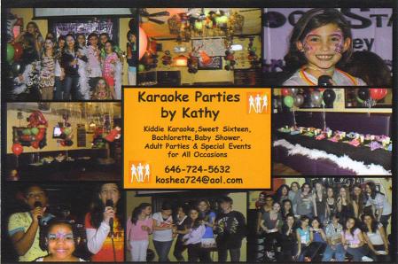 Karaoke Parties by Kathy