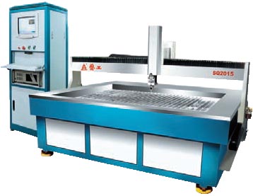 Water jet cutting machine